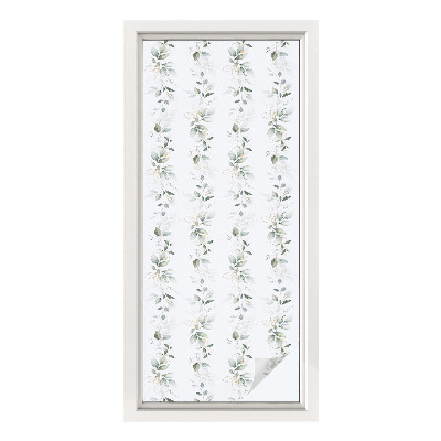 Pellicola per vetri effetto vetrata Fascino vegetale