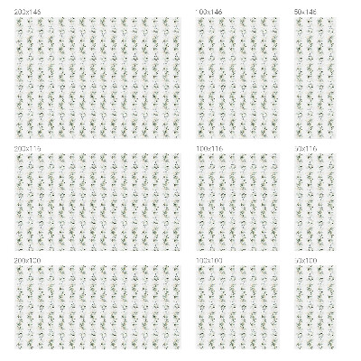 Pellicola per vetri effetto vetrata Fascino vegetale