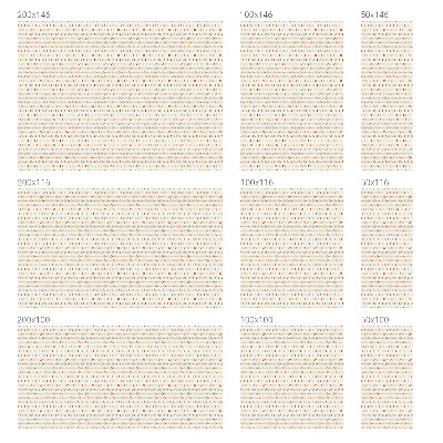 Pellicola per vetri privacy Modello a freccia