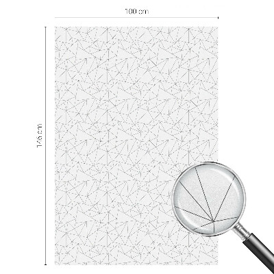 Pellicola adesiva effetto vetrata colorata Motivi geometrici