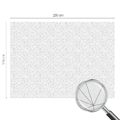 Pellicola adesiva effetto vetrata colorata Motivi geometrici