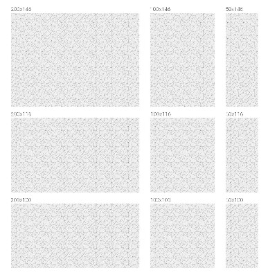 Pellicola adesiva effetto vetrata colorata Motivi geometrici