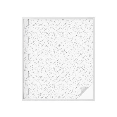 Pellicola adesiva effetto vetrata colorata Motivi geometrici