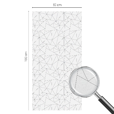 Pellicola adesiva effetto vetrata colorata Motivi geometrici