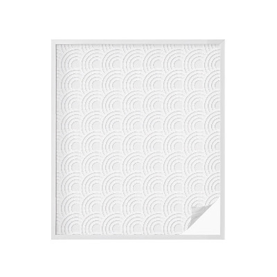 Pellicola per vetri effetto vetrata Archi grigi