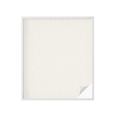 Pellicola adesiva effetto vetrata colorata Ornamento vegetale