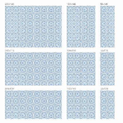 Pellicola per vetri effetto vetrata ornamenti floreali