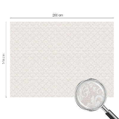 Pellicola per vetri effetto ghiaccio colorato Ornamento vegetale