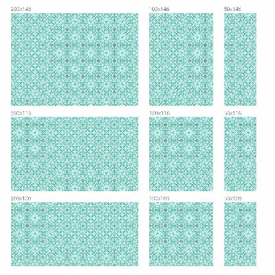 Pellicola decorativa per vetri Modello classico