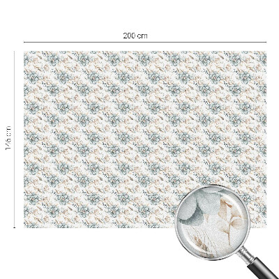 Pellicola per vetri effetto vetrata Eleganza floreale