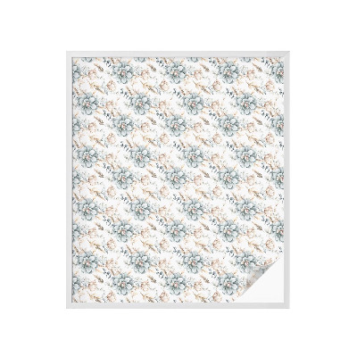 Pellicola per vetri effetto vetrata Eleganza floreale