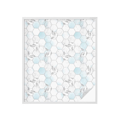 Pellicola decorativa per vetri Piastrelle a foglia