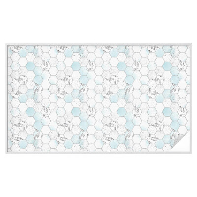 Pellicola decorativa per vetri Piastrelle a foglia