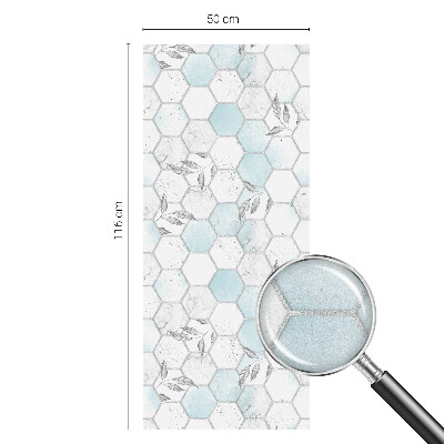 Pellicola decorativa per vetri Piastrelle a foglia