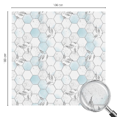 Pellicola decorativa per vetri Piastrelle a foglia