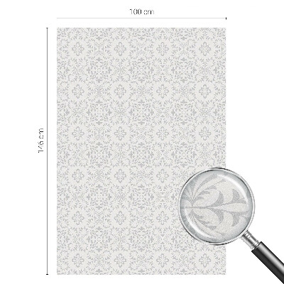 Pellicola per vetri effetto ghiaccio colorato Ornamenti vegetali