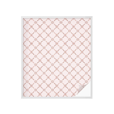 Pellicola adesiva effetto vetrata colorata Motivi floreali