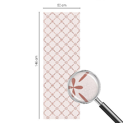 Pellicola adesiva effetto vetrata colorata Motivi floreali