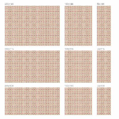 Pellicola adesiva effetto vetrata colorata Foglie retrò