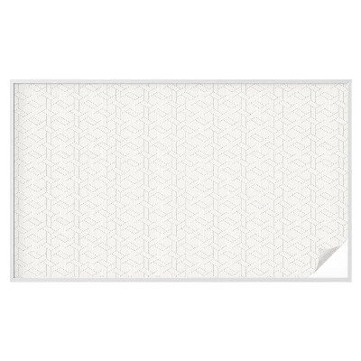 Pellicola per vetri privacy Treccia geometrica