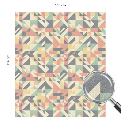 Pellicola per vetri effetto vetrata L'energia della geometria