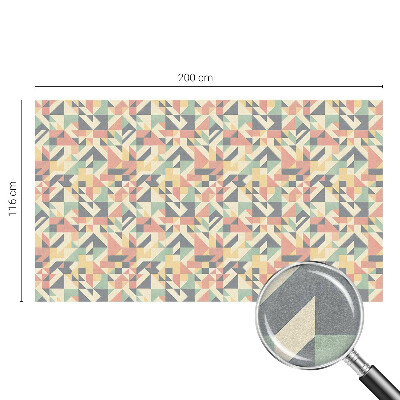 Pellicola per vetri effetto vetrata L'energia della geometria