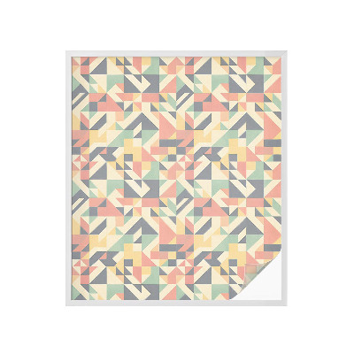 Pellicola per vetri effetto vetrata L'energia della geometria