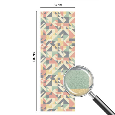 Pellicola per vetri effetto vetrata L'energia della geometria