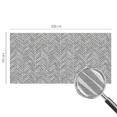 Pellicola per vetri effetto ghiaccio colorato Motivo a zigzag