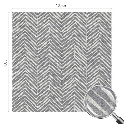 Pellicola per vetri effetto ghiaccio colorato Motivo a zigzag