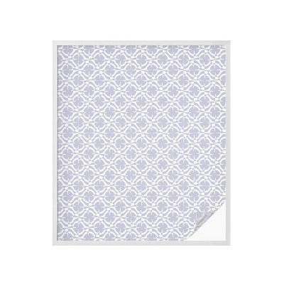 Pellicola per vetri privacy Simmetria viola