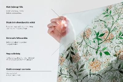 Pellicola decorativa per vetri Foglie geometriche