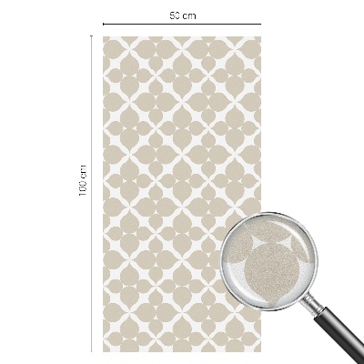 Pellicola decorativa per vetri Foglie geometriche