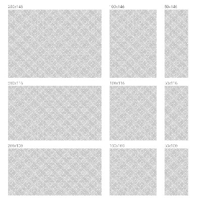 Pellicola per vetri effetto vetrata Eleganza geometrica