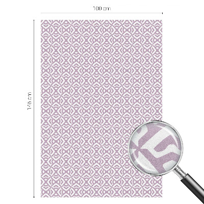 Pellicola adesiva effetto vetrata colorata Forme viola