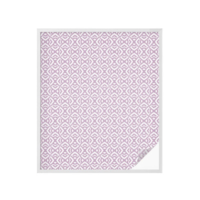 Pellicola adesiva effetto vetrata colorata Forme viola