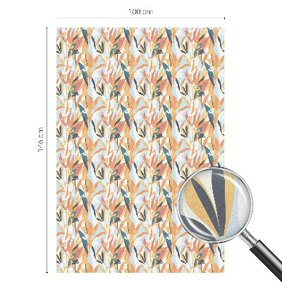 Pellicola adesiva effetto vetrata colorata Energia botanica