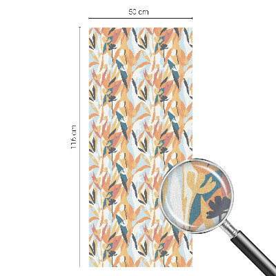 Pellicola adesiva effetto vetrata colorata Energia botanica