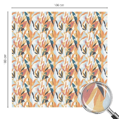 Pellicola adesiva effetto vetrata colorata Energia botanica