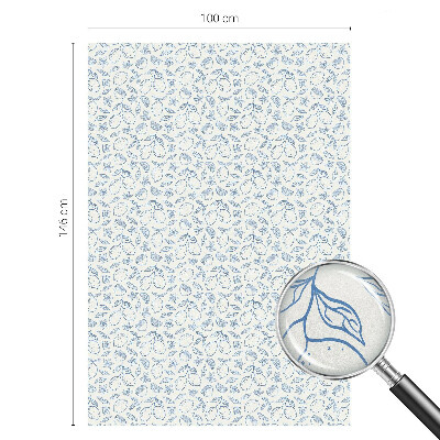 Pellicola per vetri privacy Motivo a limone