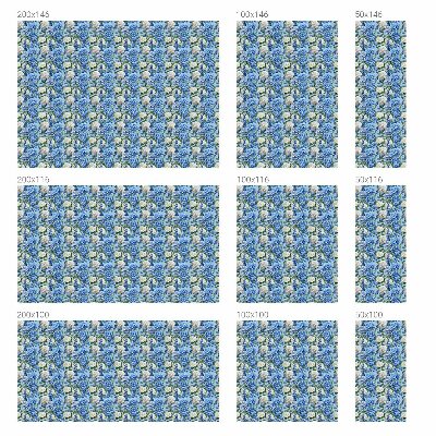 Pellicola decorativa per vetri Fascino floreale