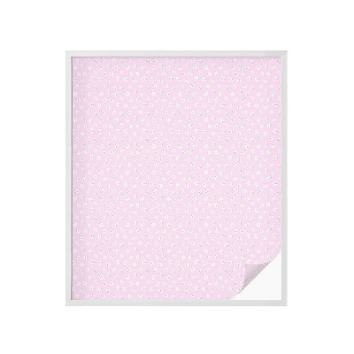 Pellicola adesiva effetto vetrata colorata Motivo floreale