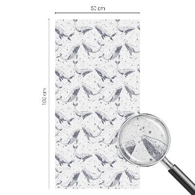 Pellicola decorativa per vetri Creature marine