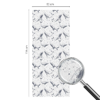 Pellicola decorativa per vetri Creature marine