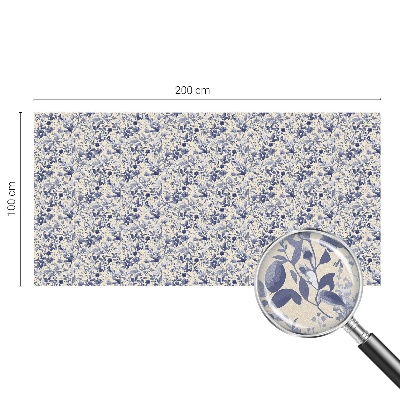 Pellicola per vetri privacy Simmetria floreale