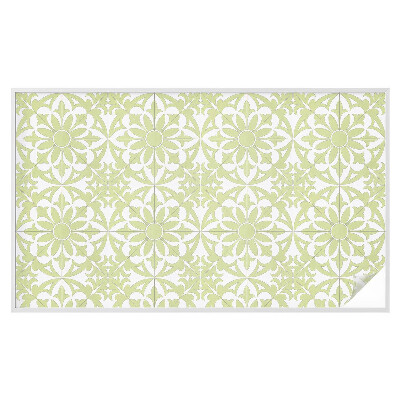 Pellicola per vetri effetto vetrata Ornamento verde