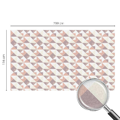 Pellicola decorativa per vetri Triangoli moderni