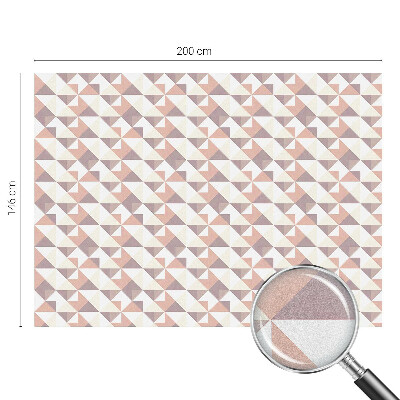 Pellicola decorativa per vetri Triangoli moderni