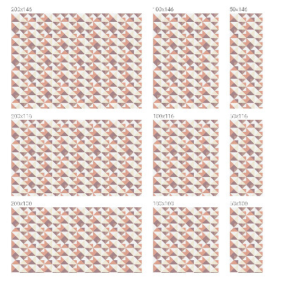 Pellicola decorativa per vetri Triangoli moderni