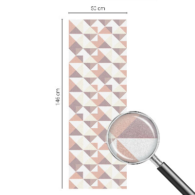 Pellicola decorativa per vetri Triangoli moderni